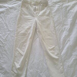 White perfect skinny from Bershka.   Size 36. 98% cotton, 2% elastane.